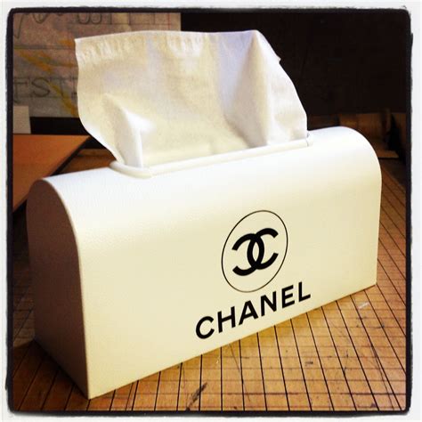 chanel tissue box cover